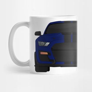 Shelby GT500 2020 Kona-Blue + Black Stripes Mug